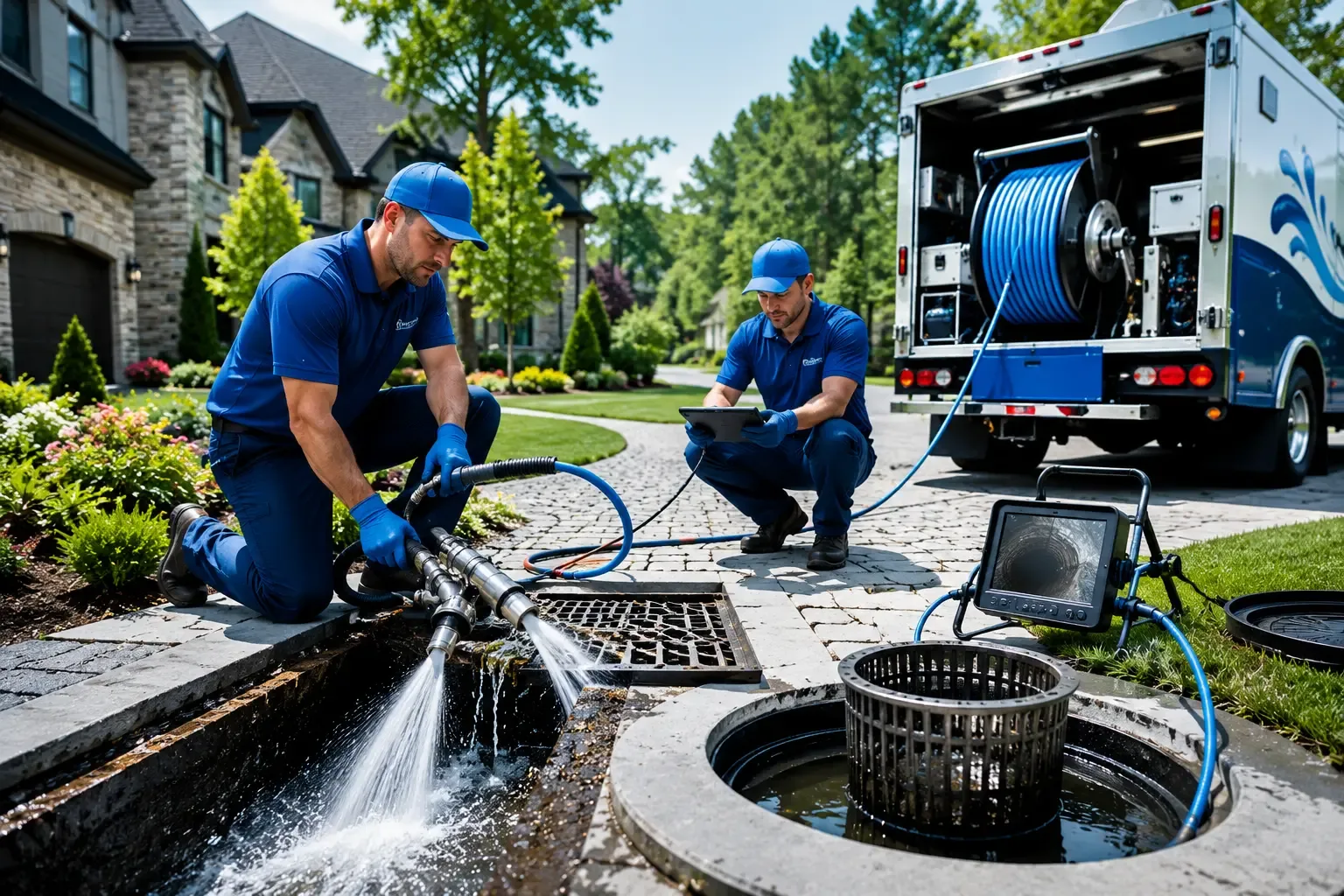 Local outdoor drain cleaning professionals in Chickasha, OK